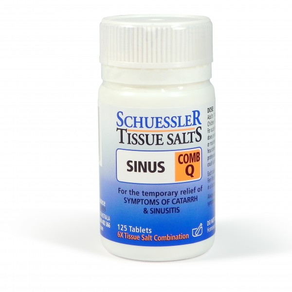 Schuessler Tissue Salts Combination Q 125 Chewable Tablets